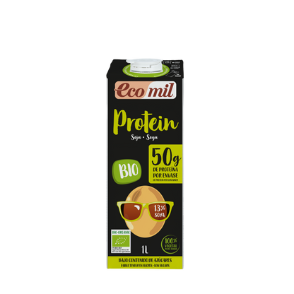 Pack 6x Bebida de Soja con Proteína Bio 1L Ecomil