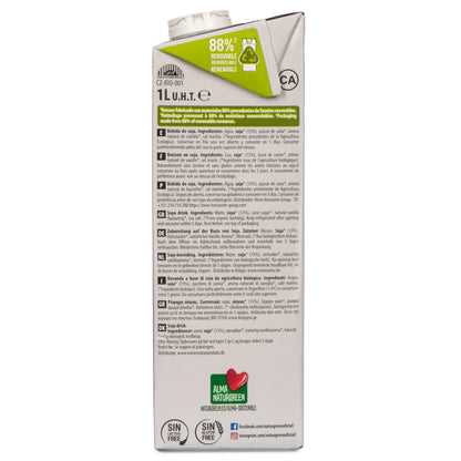 Bebida de Soja Ecológica con Proteína 1L NaturGreen