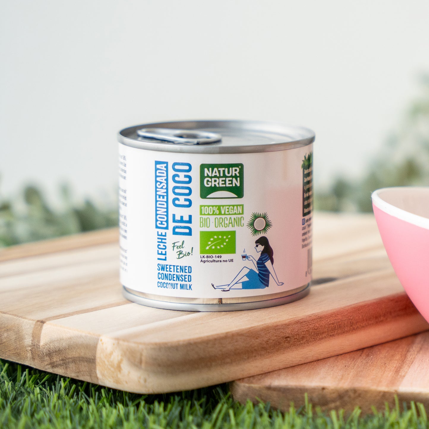 Leche condensada de coco 210ml NaturGreen