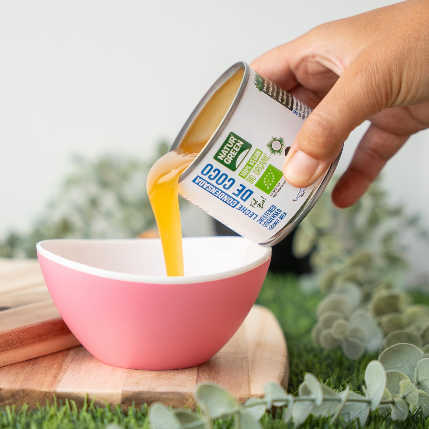 Leche condensada de coco 210ml NaturGreen