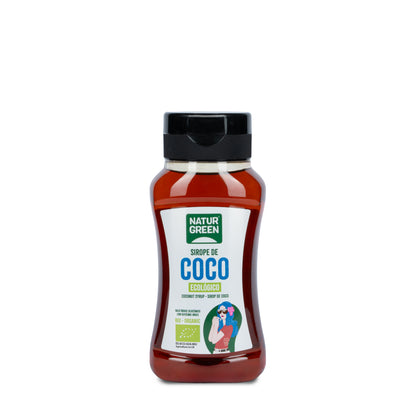 Pack 8x Sirope de coco Bio 258ml / 350g NaturGreen