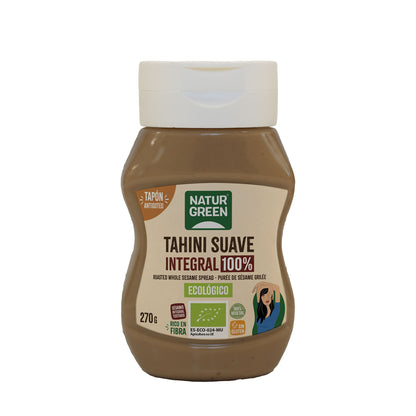 Tahini Suave Integral Antigoteo Bio 270 g NaturGreen