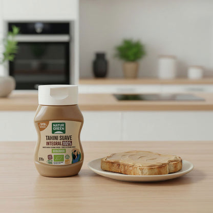 Tahini Suave Integral Antigoteo Bio 270 g NaturGreen