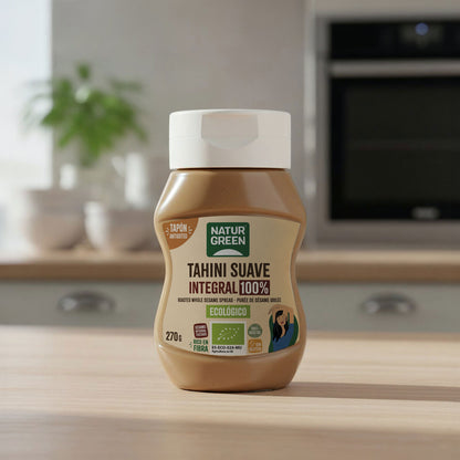 Tahini Suave Integral Antigoteo Bio 270 g NaturGreen