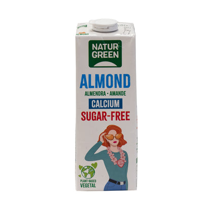 Bebida de Almendra Sin Azúcar con Calcio 1L NaturGreen