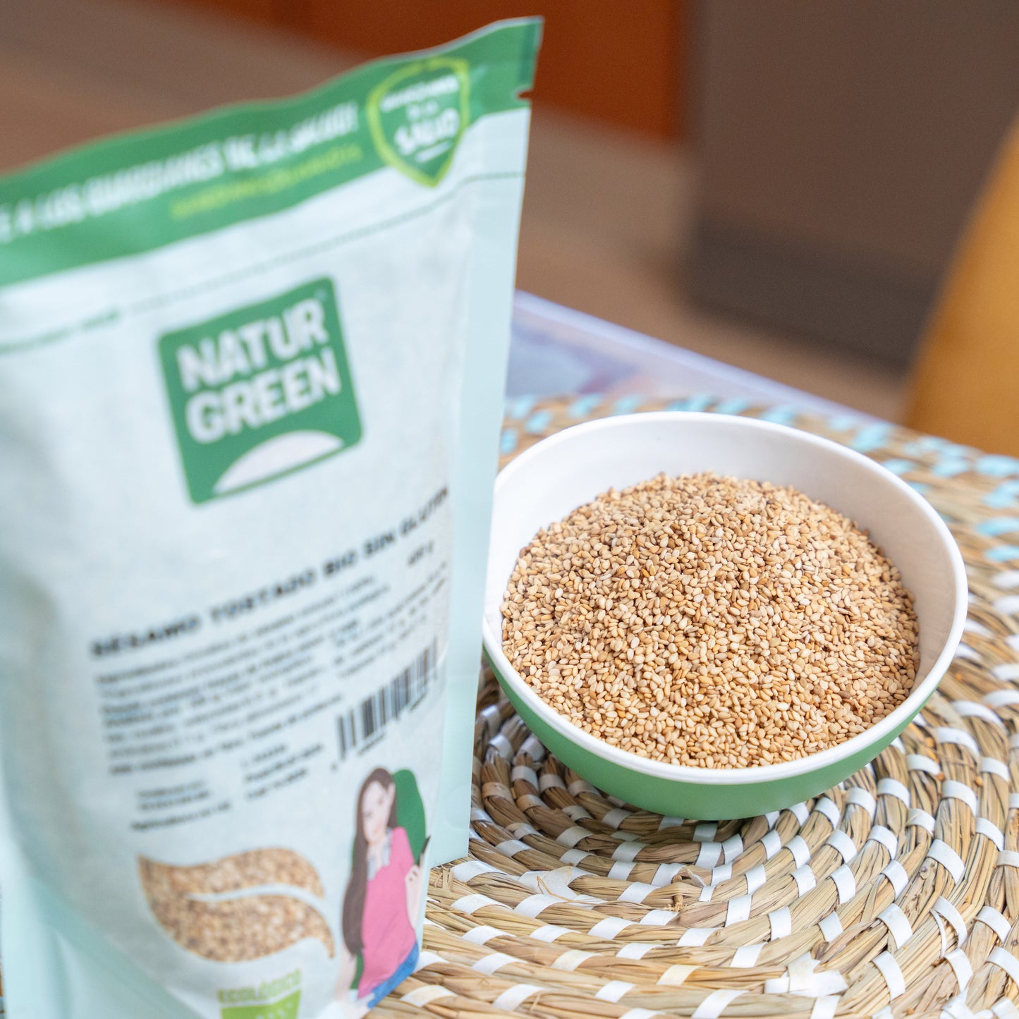 Pack 10x Sésamo Tostado Ecológico 400g NaturGreen