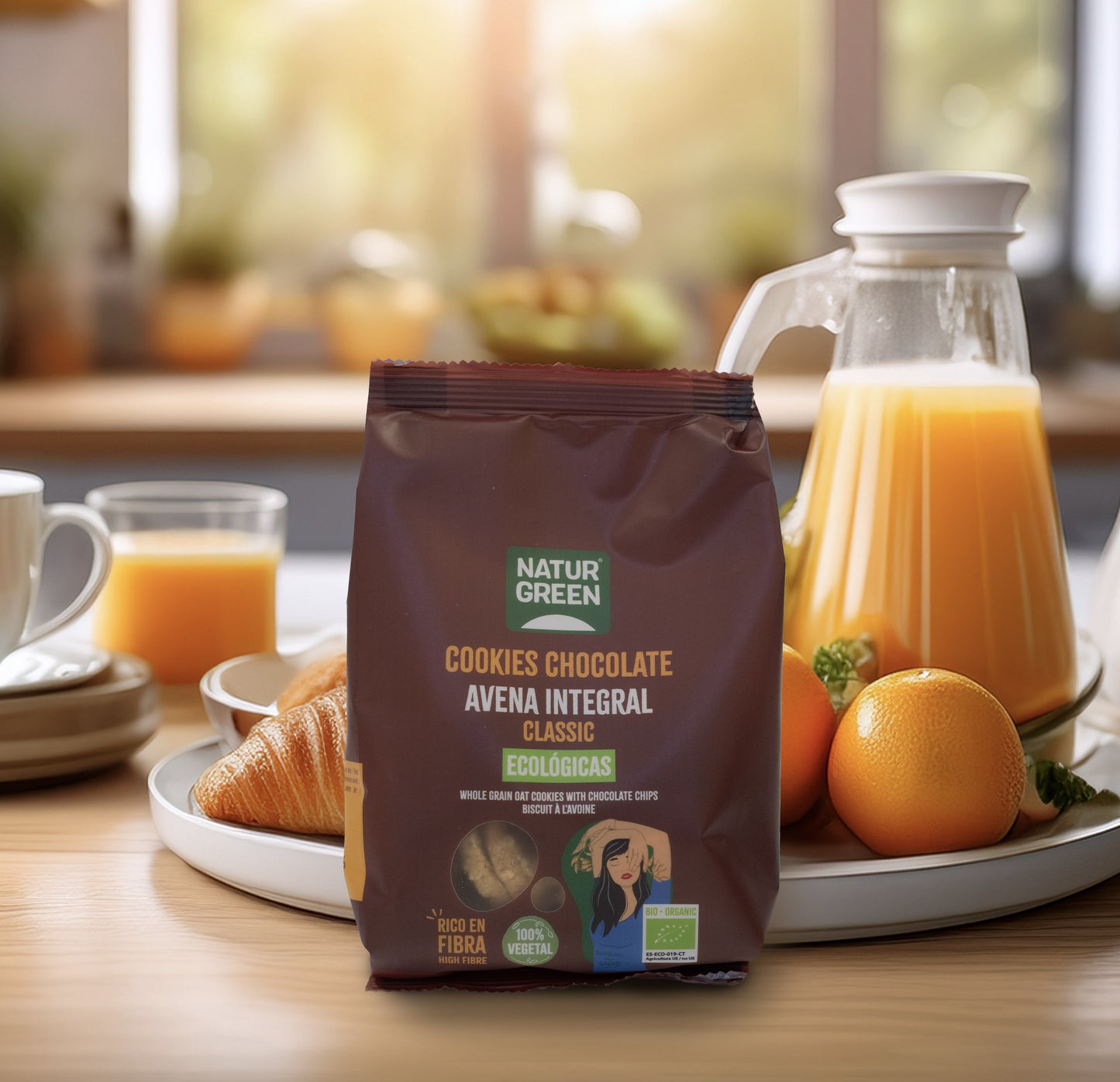 Cookie de Avena Integral Bio 140g NaturGreen