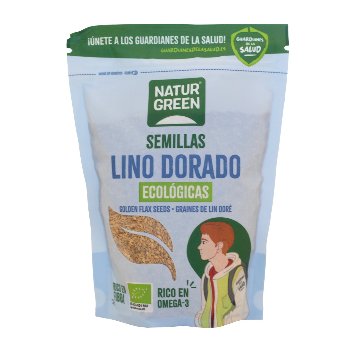 Lino Dorado Ecológico 500g NaturGreen