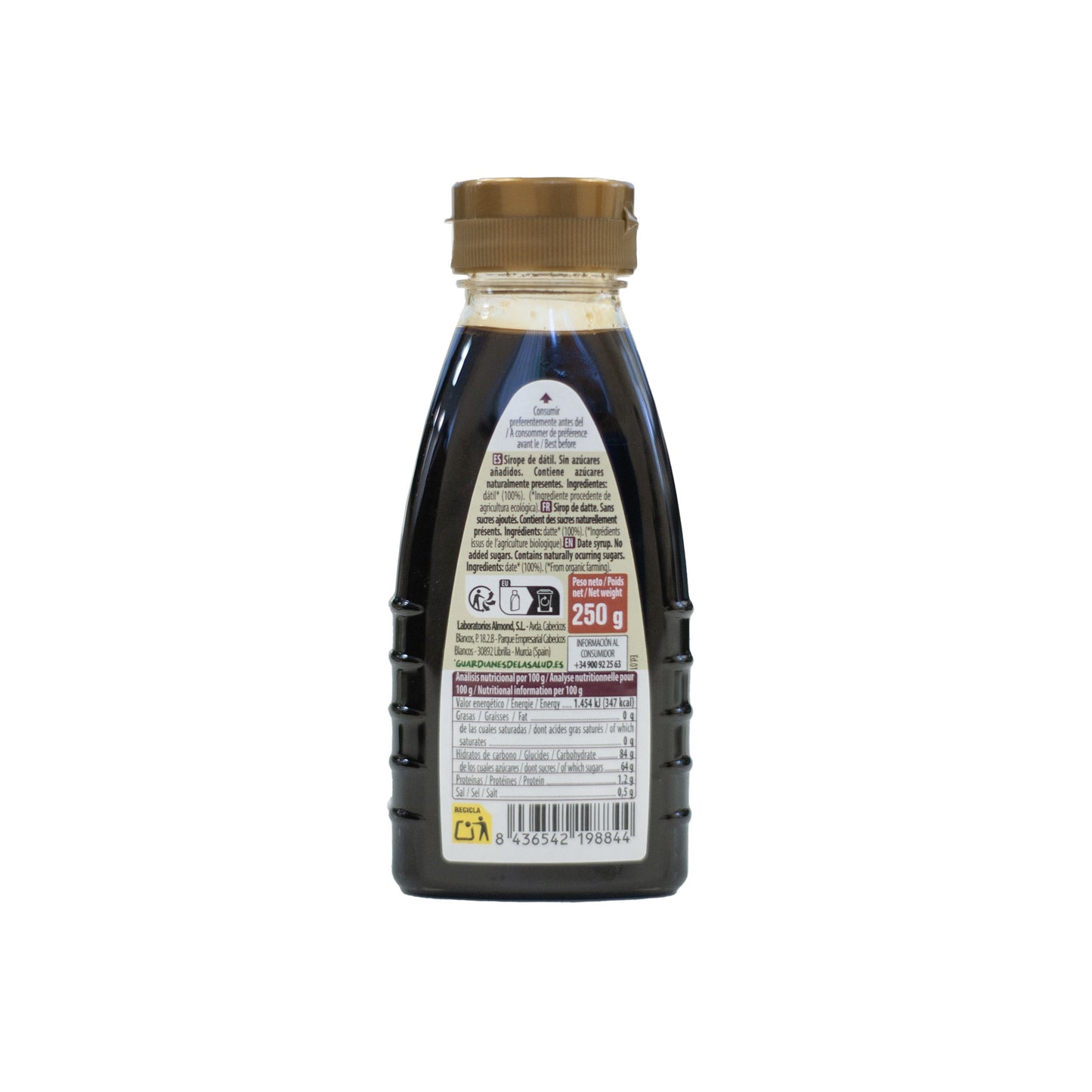 Sirope Ecológico de Dátil 250 g NaturGreen