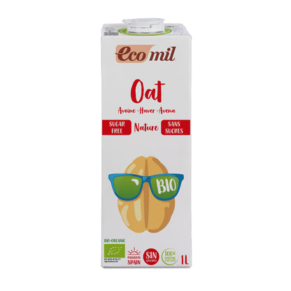Bebida de Avena Nature Sin Azúcares Bio 1L Ecomil