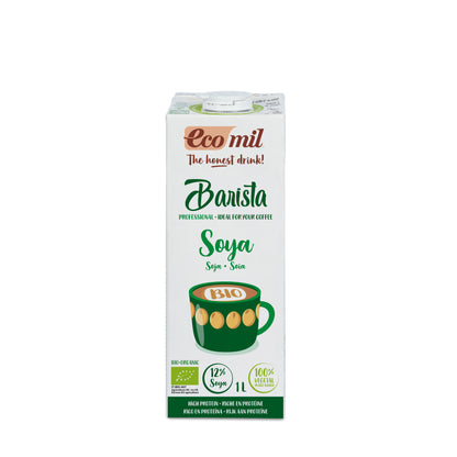 Bebida de Soja Barista Low Sugar Bio 1L Ecomil