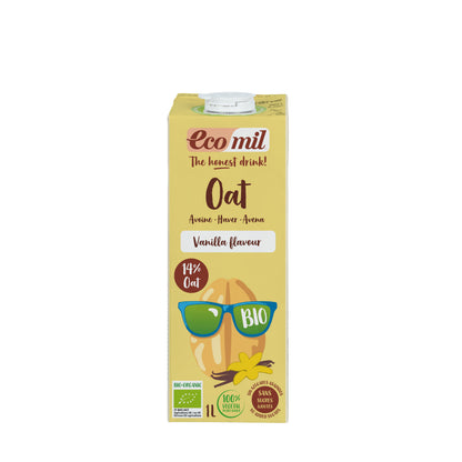 Pack 6x Bebida de Avena Vanilla Sin Azúcares Añadidos Bio 1 L