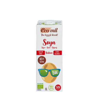 Bebida de Soja Nature Sugar Free Bio 1 L Ecomil