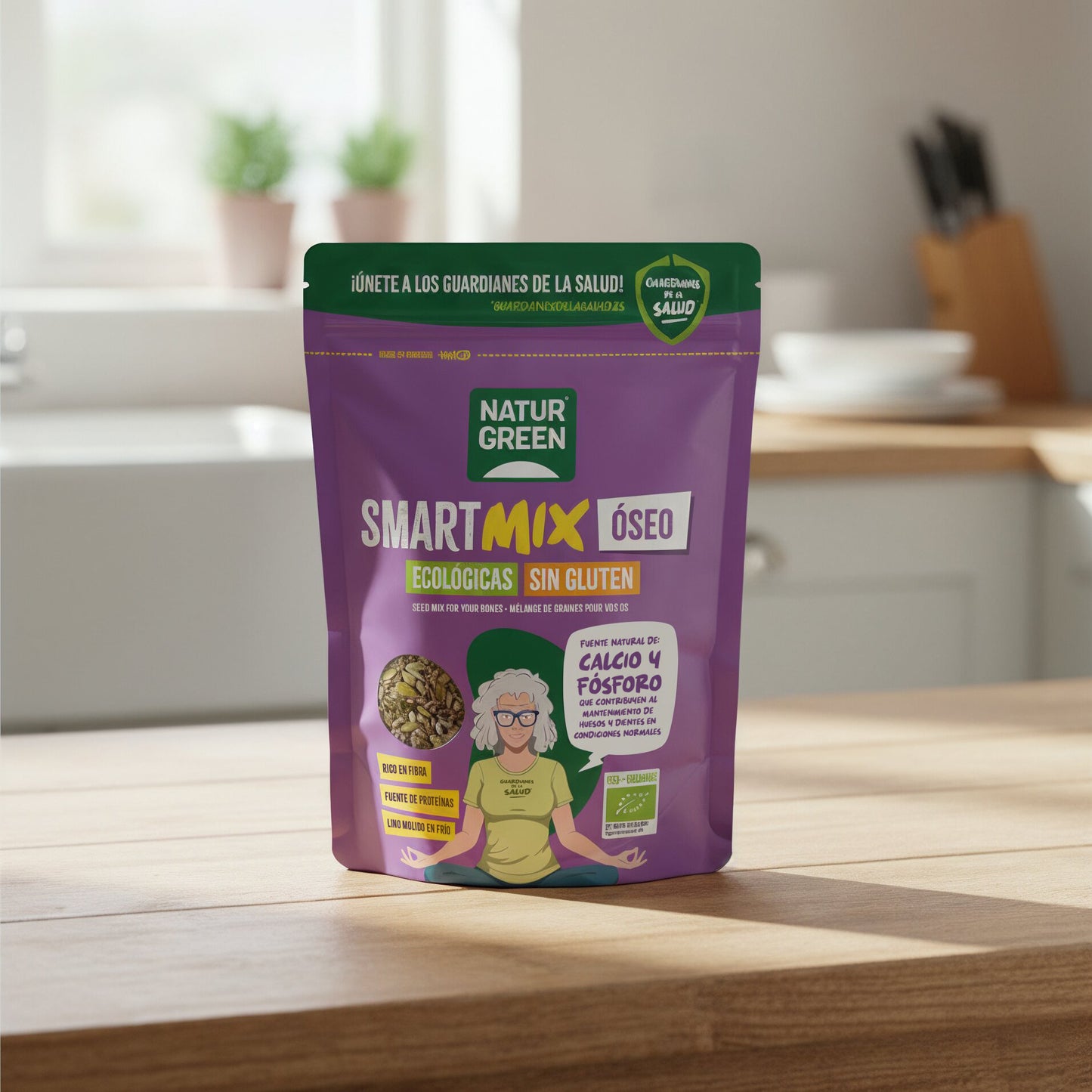 Semillas SmartMix Huesos Bio 175 g NaturGreen