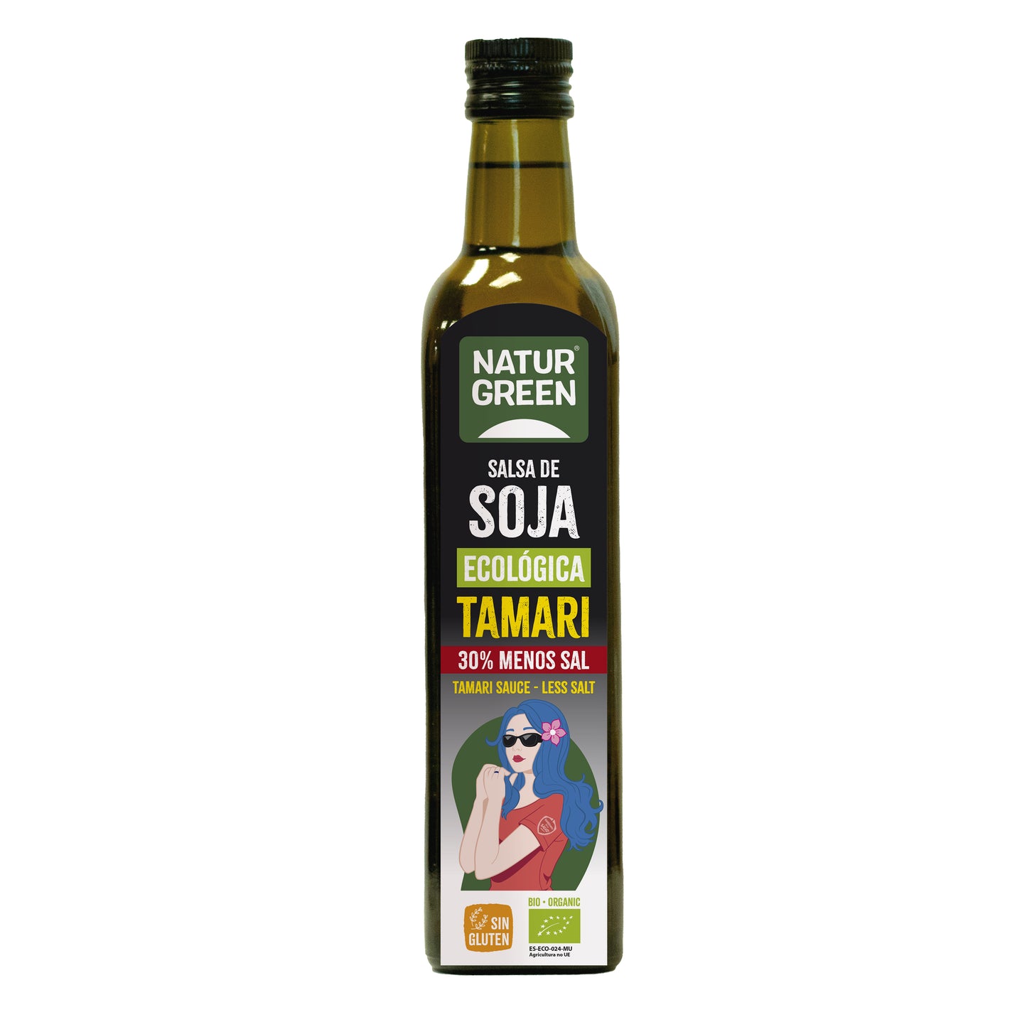 Tamari Contenido Reducido en Sal Bio 500 ml NaturGreen