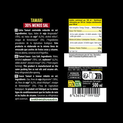 Tamari Contenido Reducido en Sal Bio 500 ml NaturGreen