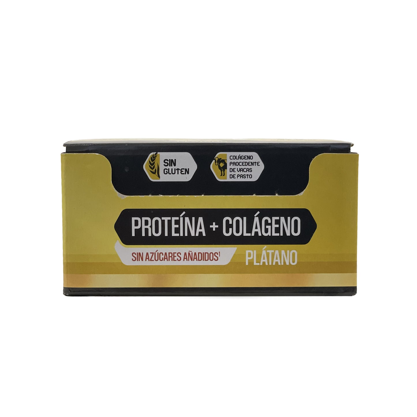Pack 12x Barrita Proteína Colágeno Plátano 50 g Forticoll