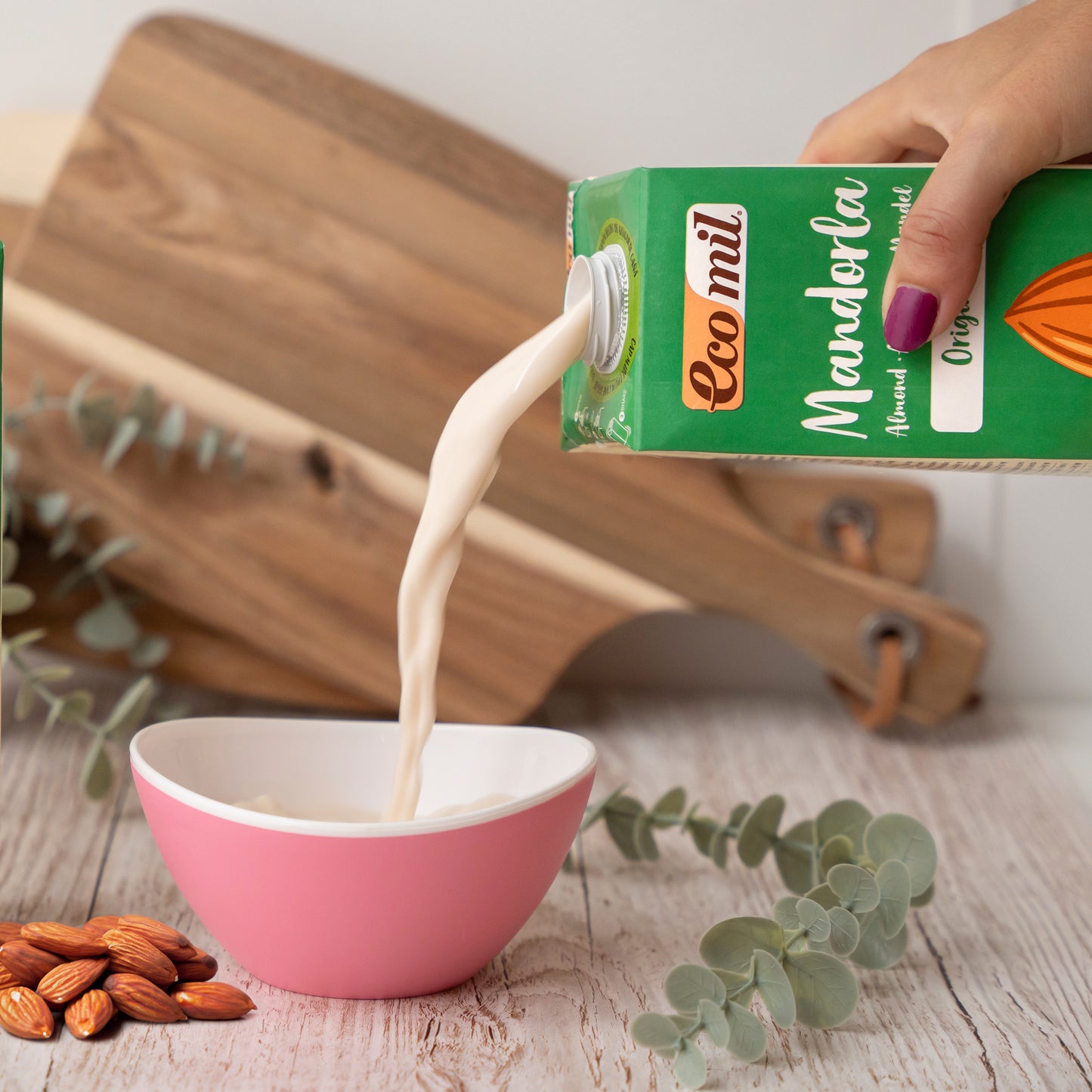 Pack 6x Bebida de Almendra Ecológica Original 1l Ecomil