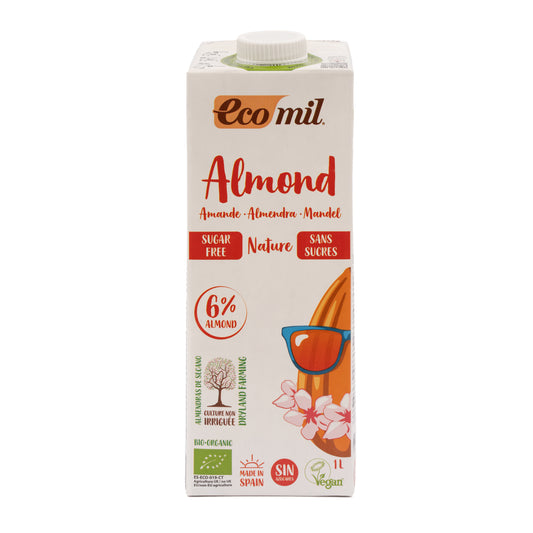 Bebida de Almendra Ecológica Nature 1L Ecomil