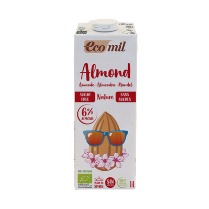 Bebida de Almendra Ecológica Nature 1L Ecomil