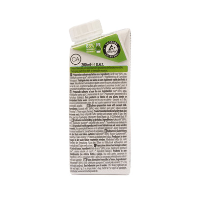 Pack 24x Leche de coco Bio para cocinar 200ml Ecomil
