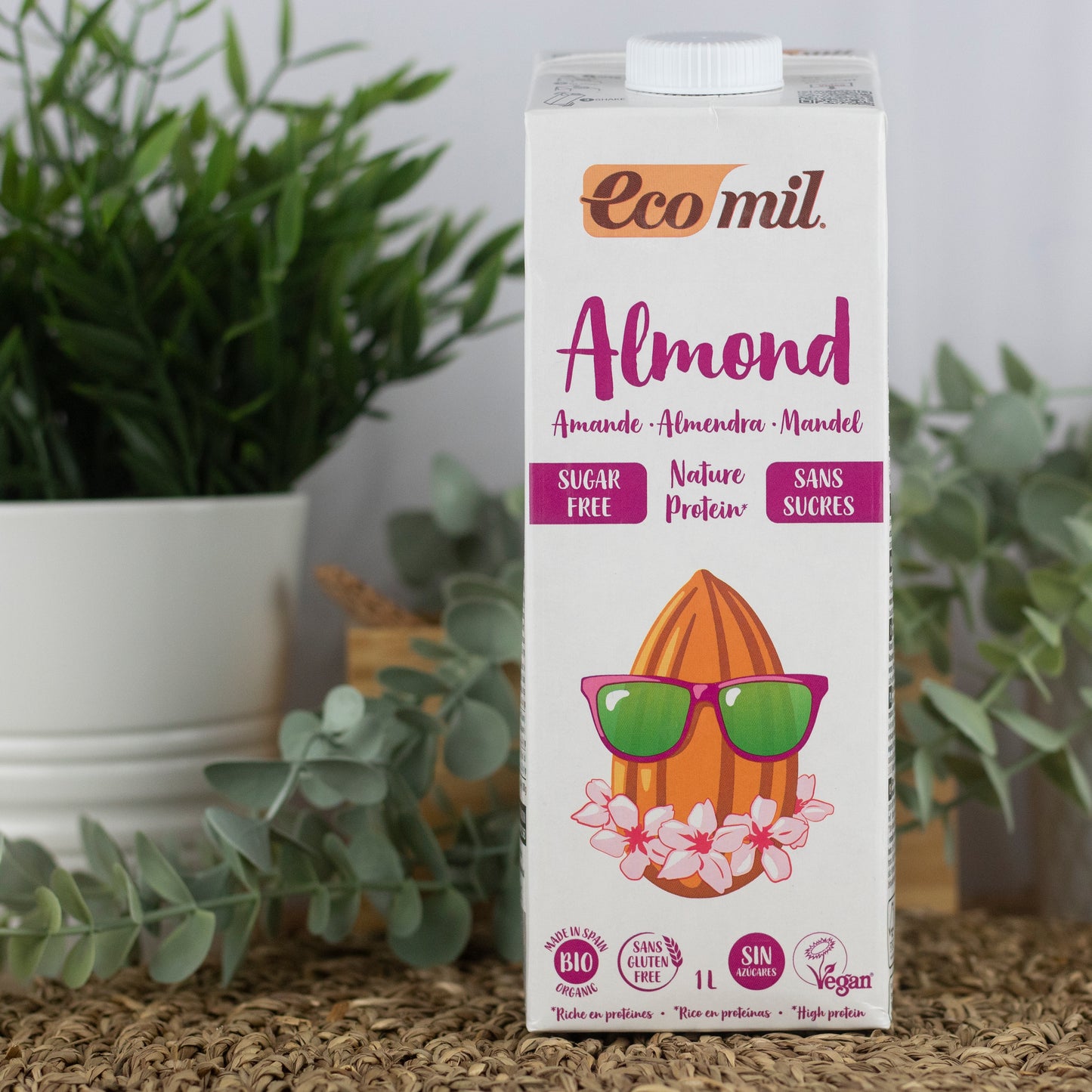 Bebida de Almendra con Proteína Bio Nature 1L Ecomil