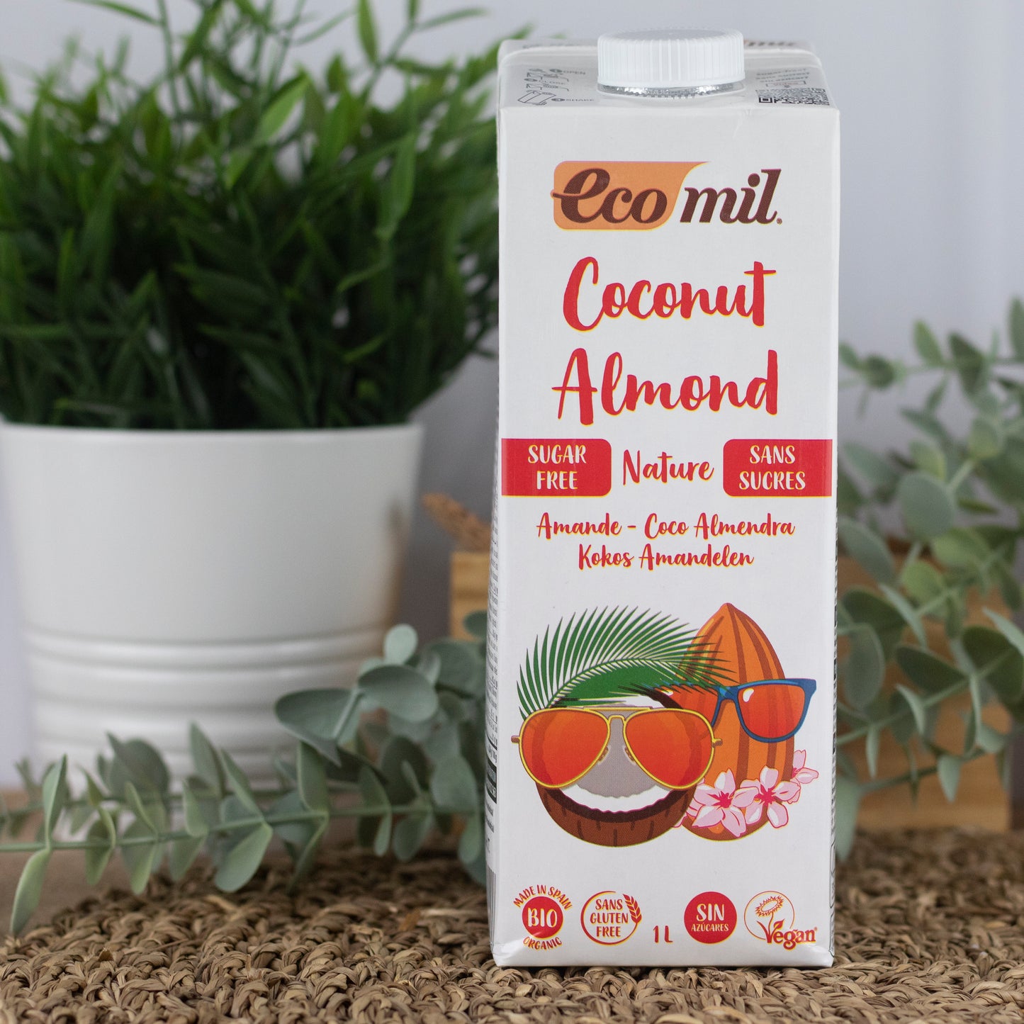 Bebida de Coco y Almendra Bio Nature 1l Ecomil