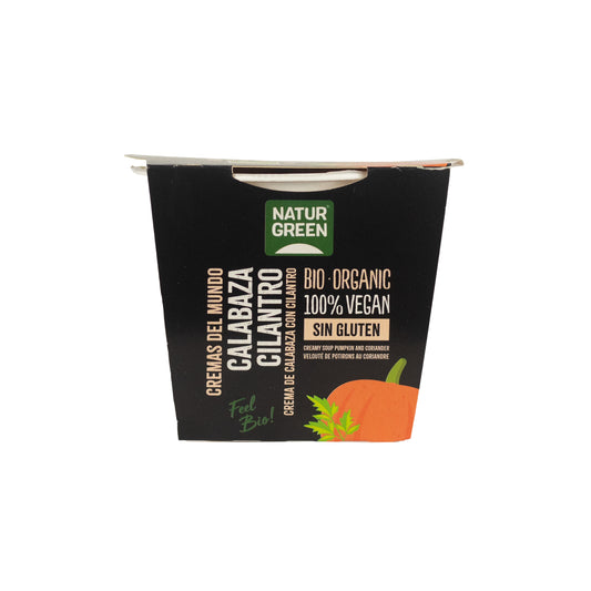 Crema de Calabaza y Cilantro Bio 310g NaturGreen