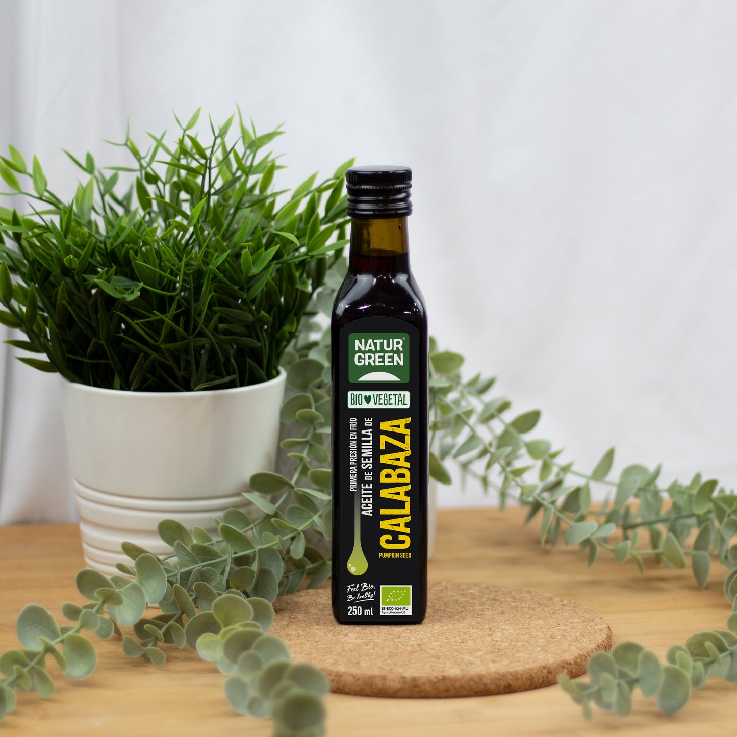 Aceite Ecológico de Semillas de Calabaza 250 ml NaturGreen
