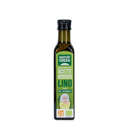 Pack 6x Aceite de Lino Ecológico 250 ml NaturGreen