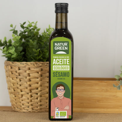 Pack 6x Aceite de Sésamo Ecológico 500 ml NaturGreen
