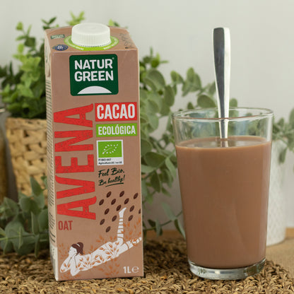 Bebida de Avena y Cacao Bio 1L NaturGreen