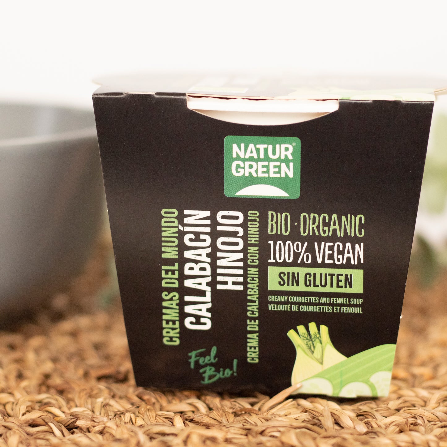 Crema de Calabacín e Hinojo Bio 310g NaturGreen