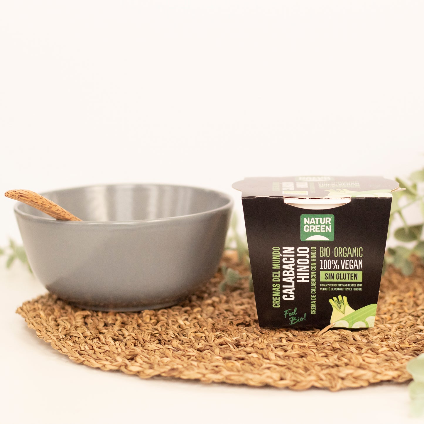 Crema de Calabacín e Hinojo Bio 310g NaturGreen