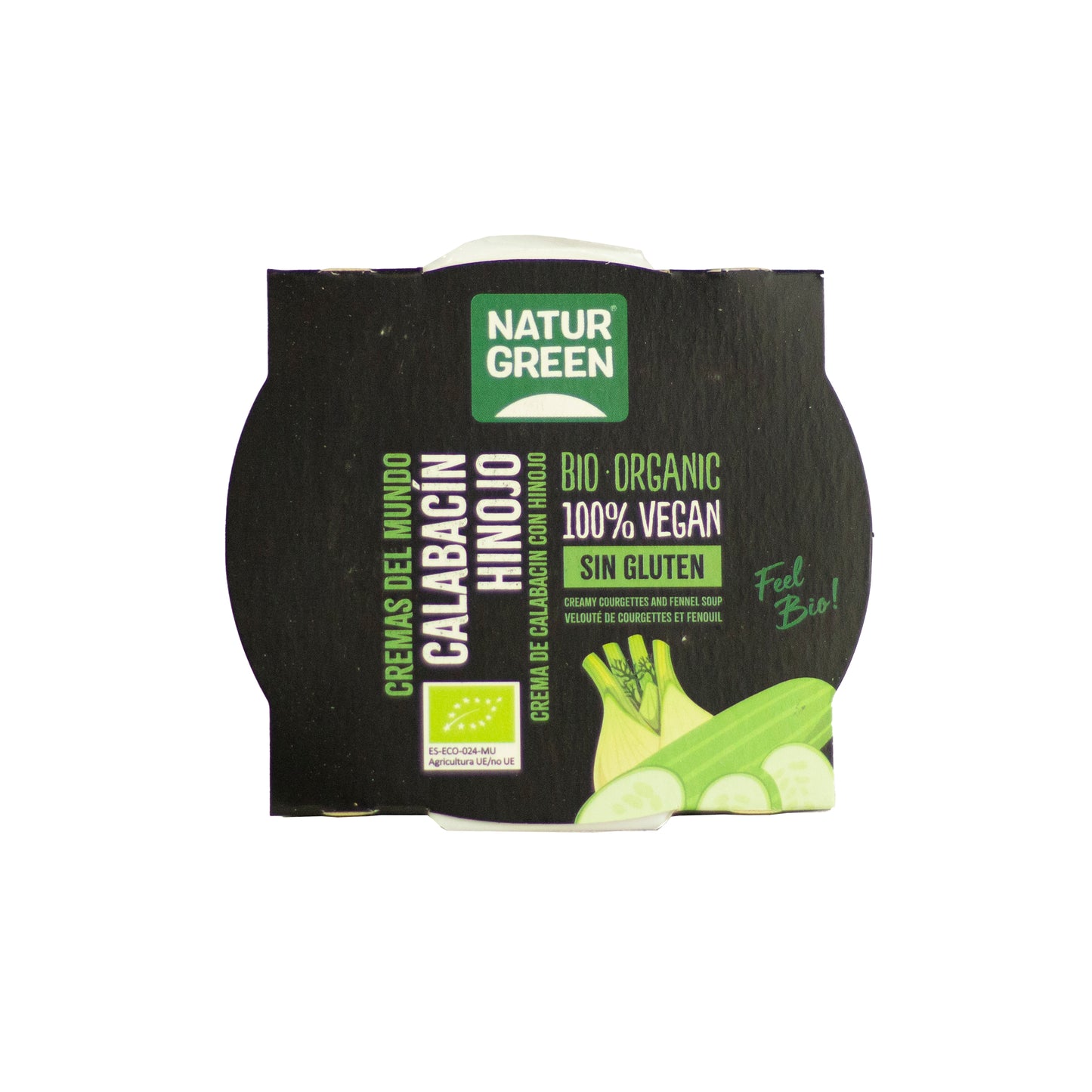 Crema de Calabacín e Hinojo Bio 310g NaturGreen