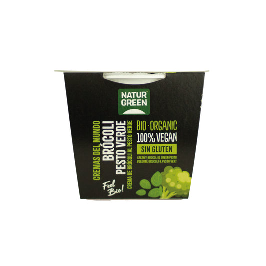Crema de Brócoli al Pesto Verde Bio 310g NaturGreen