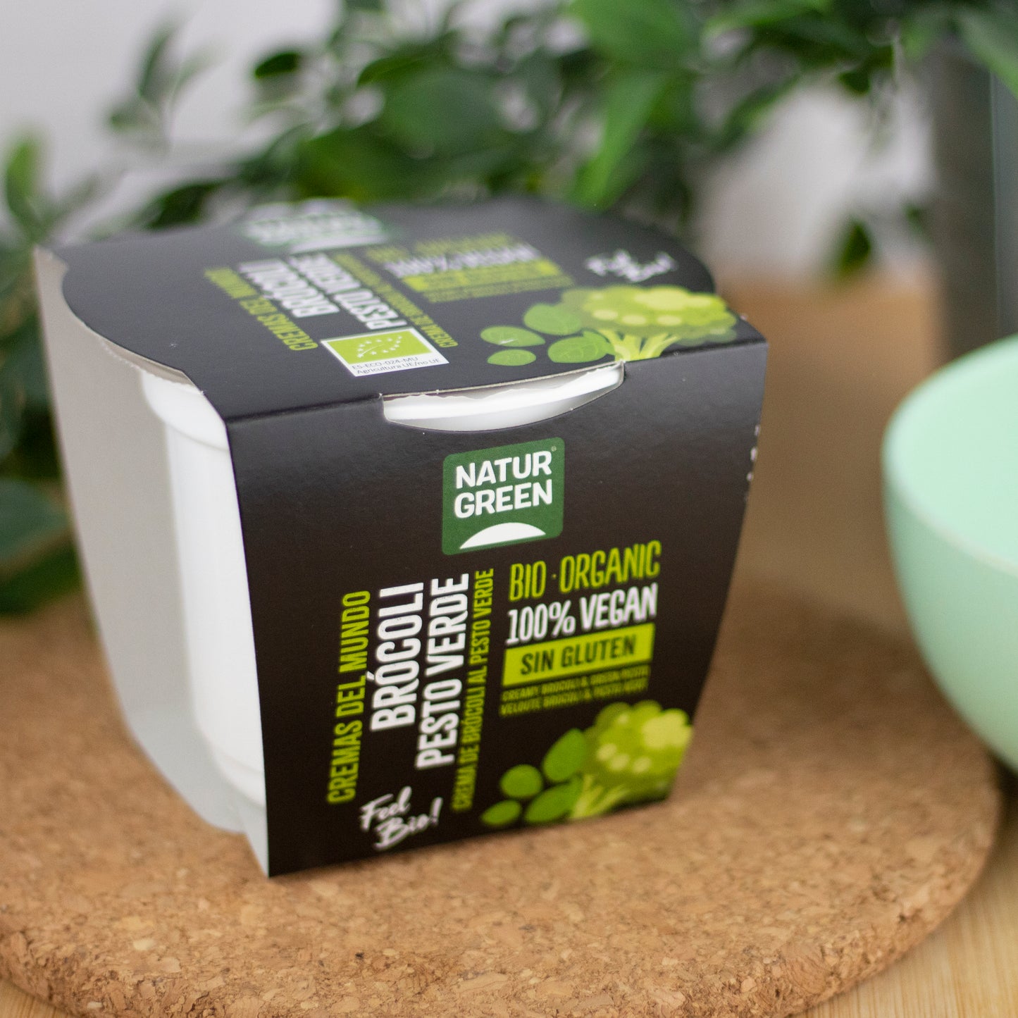 Crema de Brócoli al Pesto Verde Bio 310g NaturGreen