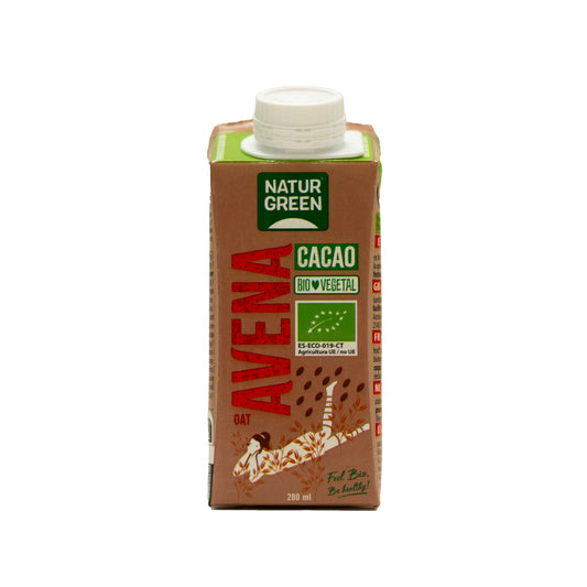 Bebida de Avena y Cacao Bio 200 ml NaturGreen