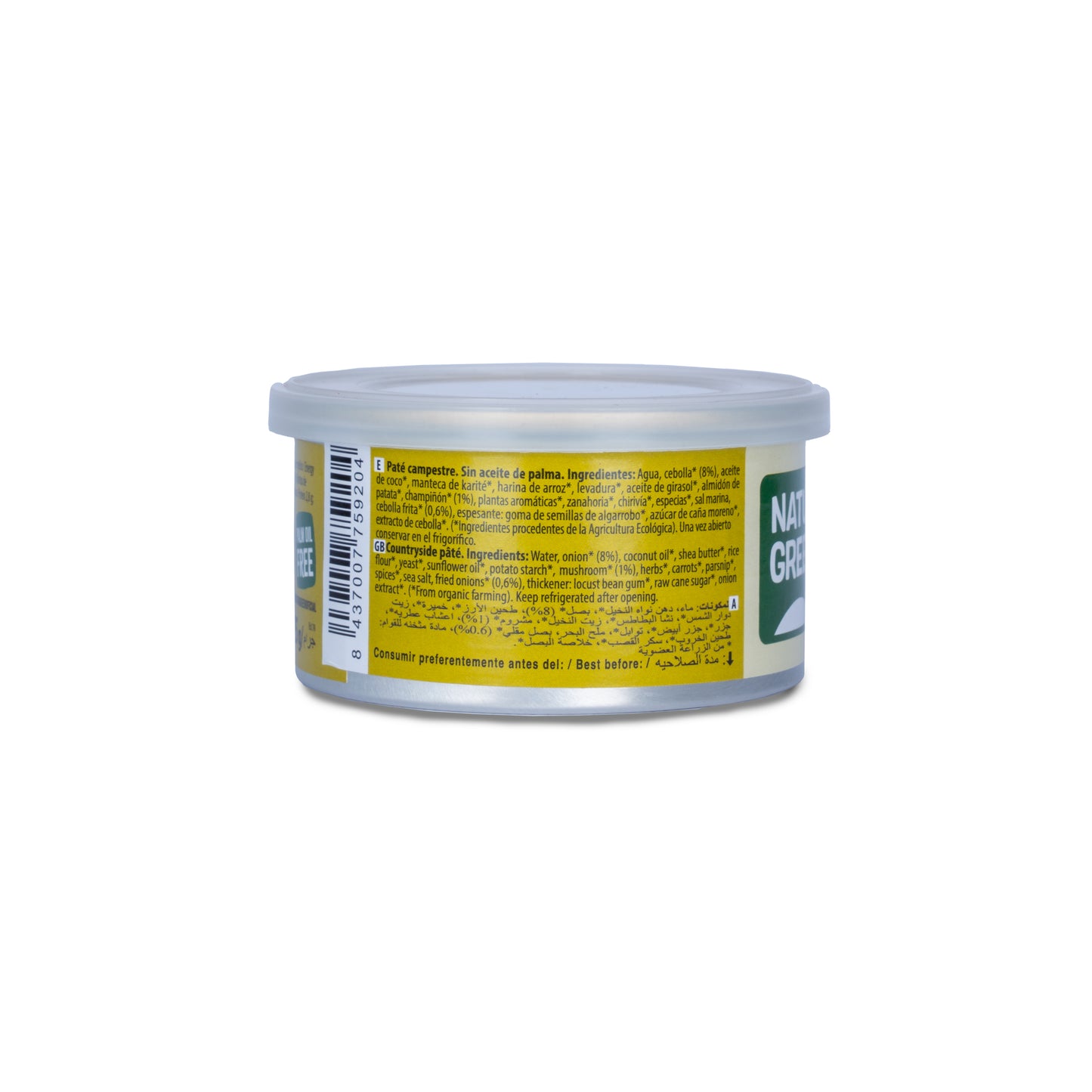 Paté Campestre Ecológico 125 g NaturGreen