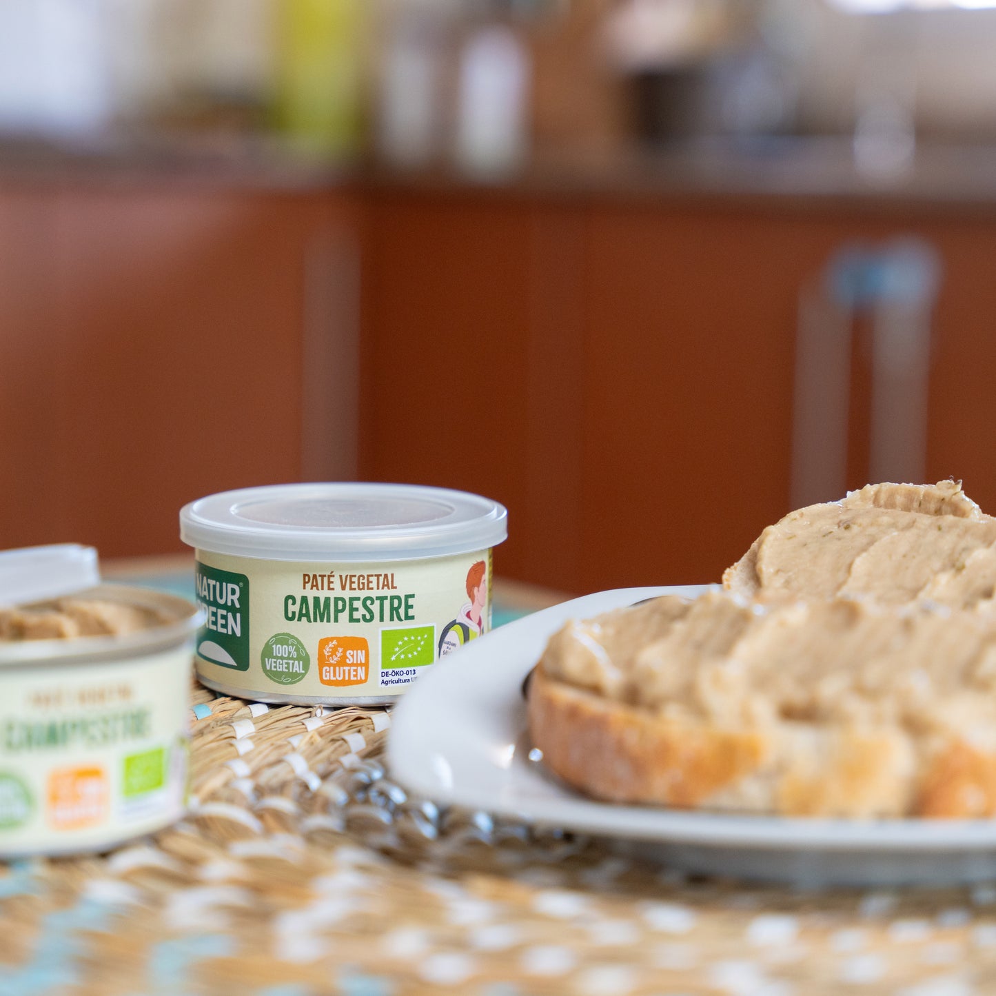 Pack 12x Paté Campestre Ecológico 125 g NaturGreen