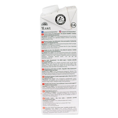 Bebida de Avena Natural Ecológica 1L NaturGreen
