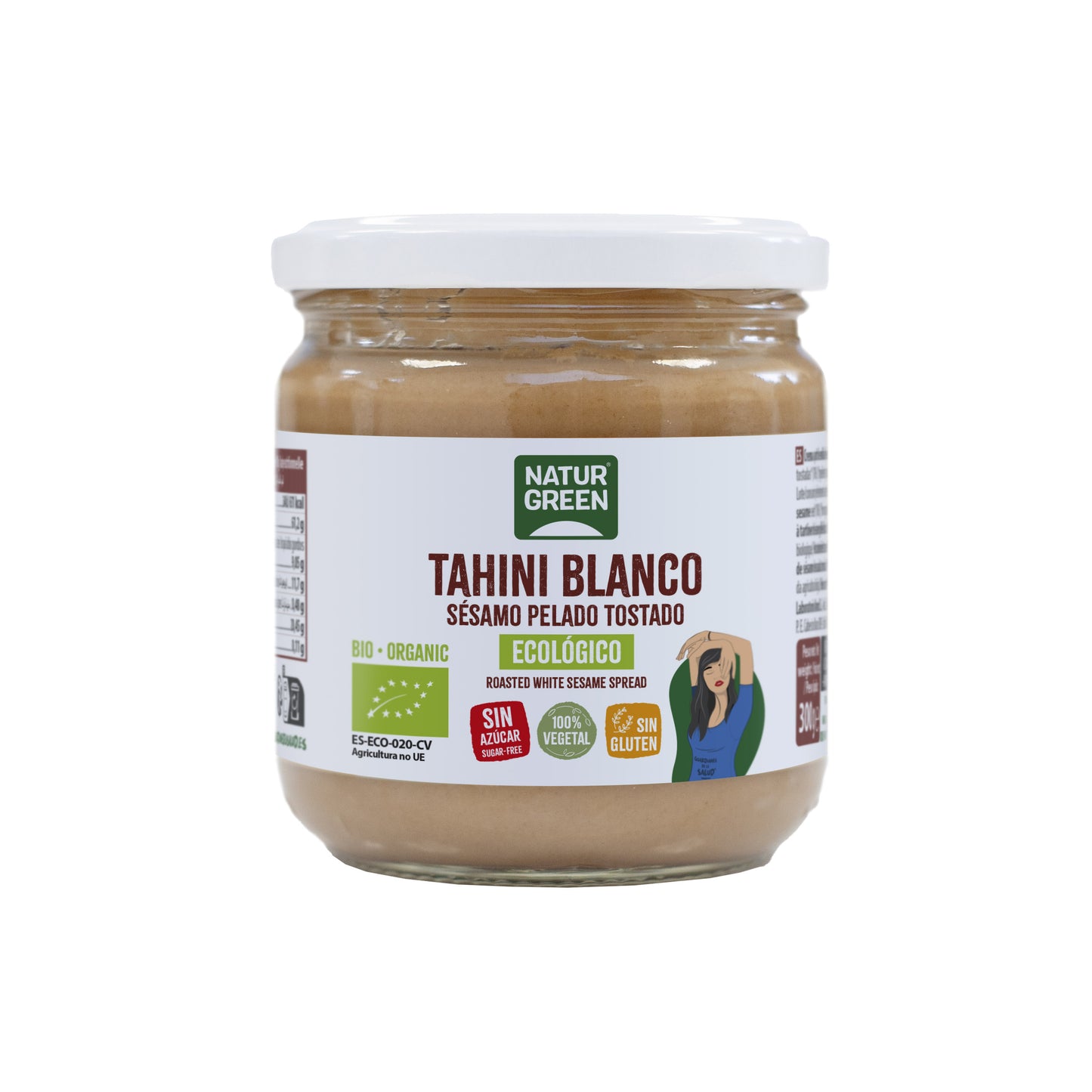 Pack 6x Tahín de Sésamo Ecológico 300g NaturGreen