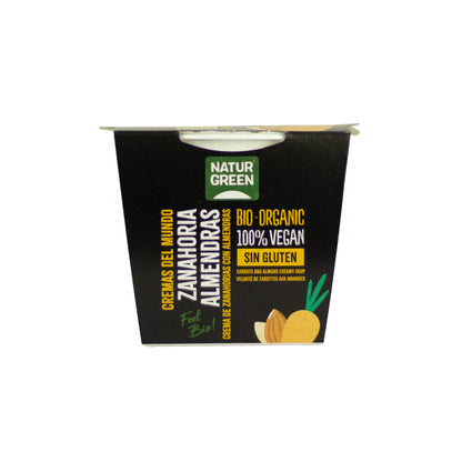 Crema de Zanahoria y Almendras Ecológica 310g NaturGreen