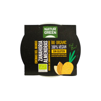 Crema de Zanahoria y Almendras Ecológica 310g NaturGreen