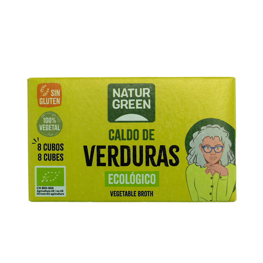 Cubito de Caldo de Verduras Ecológico (10x8,4g) NaturGreen