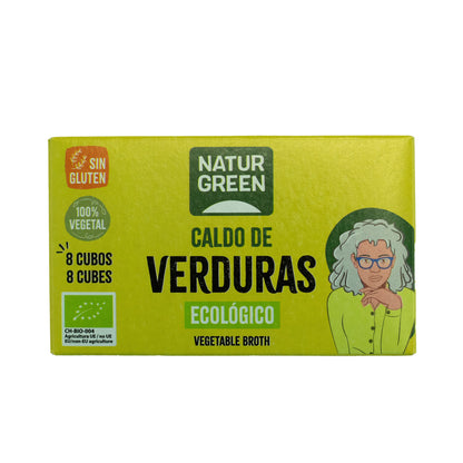 Cubito de Caldo de Verduras Ecológico (10x8,4g) NaturGreen