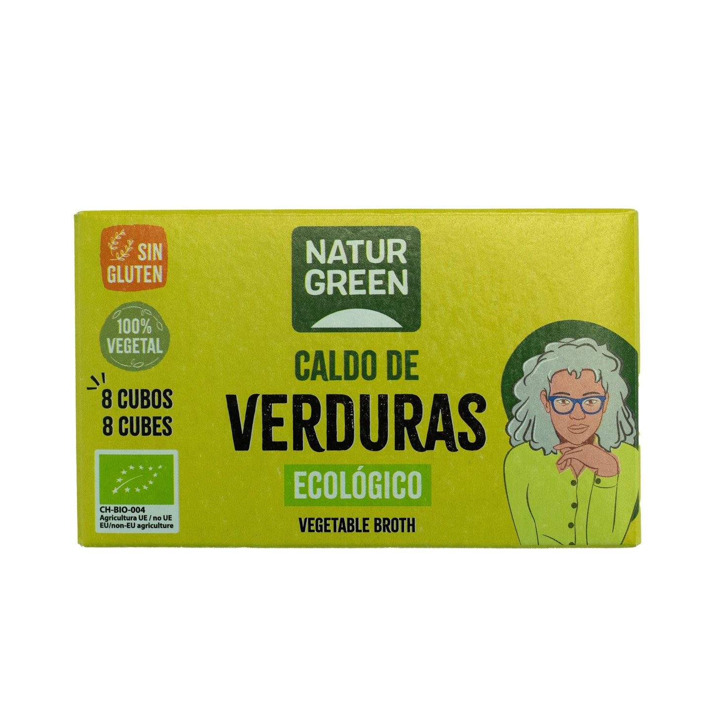 Cubito de Caldo de Verduras Ecológico (10x8,4g) NaturGreen