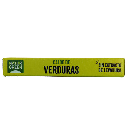 Cubito de Caldo de Verduras Ecológico (10x8,4g) NaturGreen