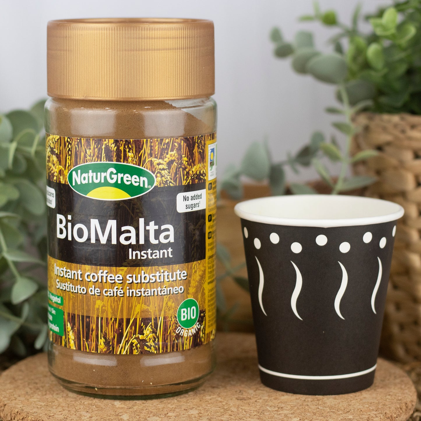 Malta Instantánea Ecológica 100g NaturGreen