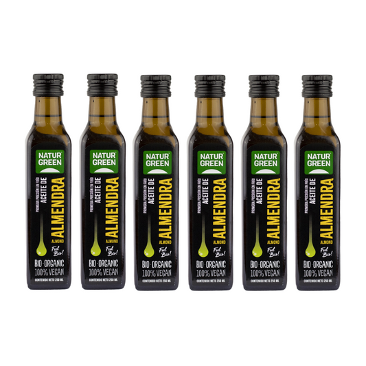 Pack 6x Aceite de Almendra Ecológico 250 ml NaturGreen